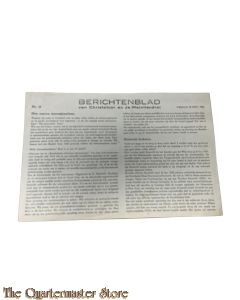 Berichtenblad - van Christofoor en Je Maintiendrai no 13,. vrijdag 10 nov 1944
