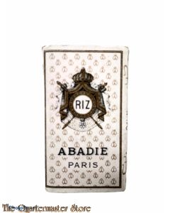 France - RIZ Abadie Paris sigarette paper 1935/40 (Sigaretten vloeipapier RIZ Abadie Frankrijk 1935-40)