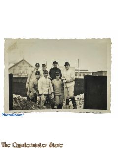 Photo RAD gruppe im Schnee (RAD group shoving snow)