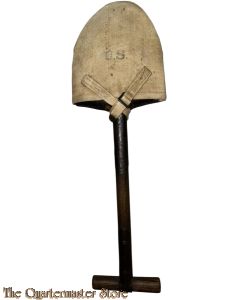 U.S. M1910 T-shovel WW1 with cover 
