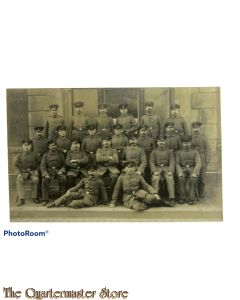 Photo gruppe Deutsche soldaten WK1