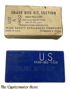 U.S. Army Complete Snake Bite kit , Suction (Vietnam)
