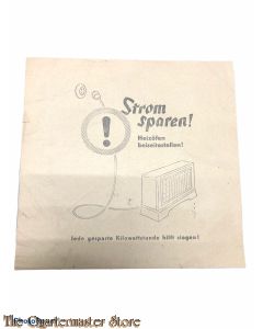 Rechnung Strom Oldenburg mai-juni  1943