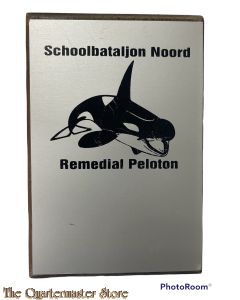 Wandschild Schoolbataljon Noord Remedial Peleton