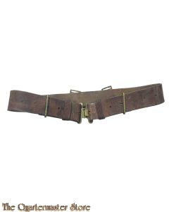 WW2 British Army 1939 Emergency Pattern Leather Home Guard Belt