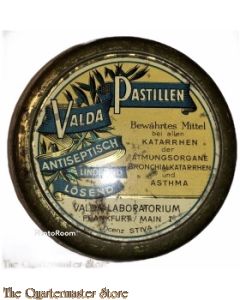 Blechdose Valda Pastillen 