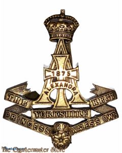 Cap badge The Princess of Wales Own Yorkshire Regiment 