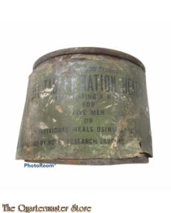 Tin, Fuel heating , ration , WW2