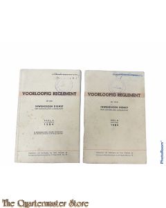Voorschrift  No 1584 (voorl. Reglement) op den inwendigen Dienst der KL deel A en B