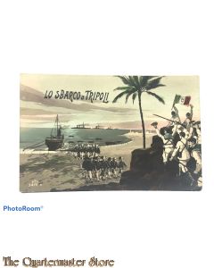 Postcard 1914-18 Los Barco a Tripoli