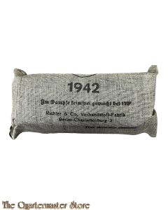 Verband Päkchen  verbandstoff  1942  (First aid  verbandstoff 1942)
