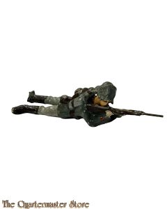 Wehrmacht Pre 1945 "Lineol"  firing soldier lying 