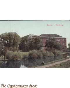 Prent briefkaart 1912 Kazerne Doesburg