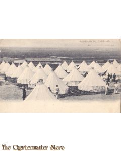 Prent briefkaart 1905 Legerplaats bin Oldenbroek