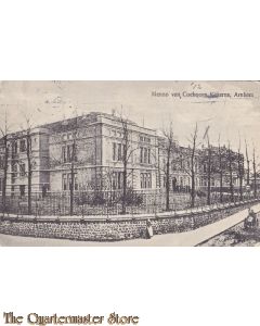 Prent briefkaart 1912 Menno van Coehoorn Kazerne Arnhem