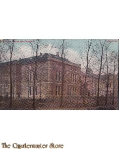 Prent briefkaart 1910 Kazerne Menno van Coehoorn , Arnhem