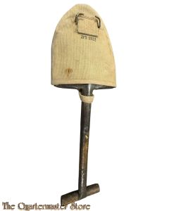 U.S. M1910 T-shovel WW1 with cover 