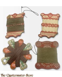 France - 3 times WW1 / WW2 sewing threath 