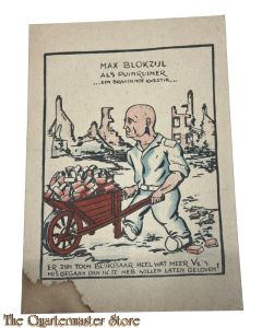 Ansicht 1945 Max Blokzijl als puinruimer ... een brandende kwestie....