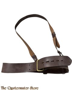 Draagriemstel M.28 (model 1928), "bokkentuig" of Sam Browne  (Sam brown belt M28  post 1940)