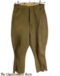 WWI US Army M1917 EM/NCO wool Trousers  (Broek manschappen wol M1917)
