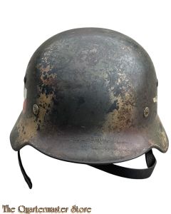 Stahlhelm M35 Tarn DD LW (Steelhelmet M35 DD camouflaged Luftwaffe)