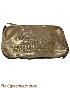 WWI US Army M1910 First aid  tin  (M1910 verbandsblik)
