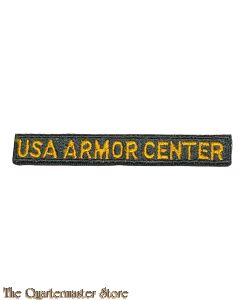 US Army Tab USA Armor Center 