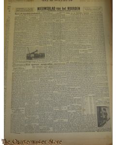 Krant Nieuwsblad van het Noorden donderdag 6 jan 1944
