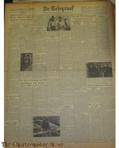 Krant de Telegraaf donderdag 6 jan 1944