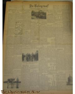 Krant de Telegraaf zaterdag 8 jan 1944
