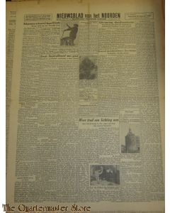 Nieuwsblad van het Noorden zaterdag  15 jan 1944