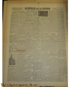 Nieuwsblad van het Noorden donderdag  13 jan 1944