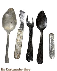 WW1 military cuttlery (dug-up)