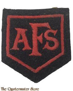 Shoulder badge Auxiliary Fire Service (AFS)