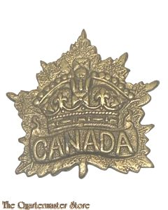 Canadian Cap Badge WWI General List 