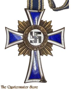 Ehrenkreuz der deutschen Mutter  Dritte Stufe met lint (Mothers' cross in bronze)