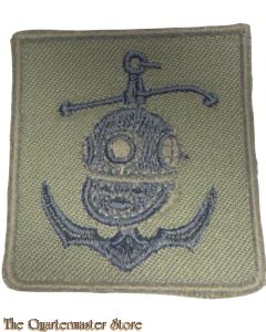 Stoffen Brevet - Militair (Genie) Duiker 