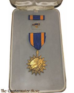 Medaille US Army Air Medal in doos (Boxed Air Medal)