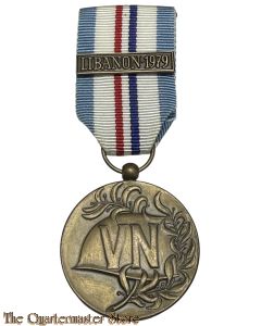 Nederlandse Herinneringsmedaille VN-Vredesoperaties "Libanon 1979" 