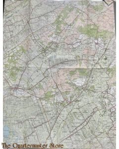 Topografische landkaart no 16 Steenwijk West