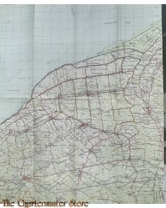 Topografische landkaart no 5 Harlingen Oost