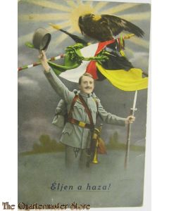Patriotische briefkaart Eljen a haza !!