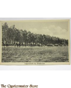Prent briefkaart mobilisatie 1914 Legerplaats bij Oldenbroek