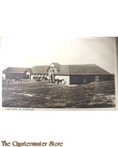 Prent briefkaart 1940 mobilisatie legerplaats bij Oldebroek