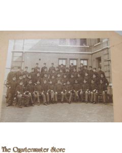 Foto groep onderofficieren 1912-1915