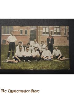 Prent briefkaart 1905 Voetbal team