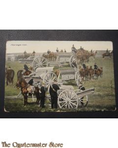 Prent briefkaart 1905 Voorwagen voor