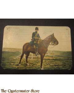Prent briefkaart 1905 Trompetter Marschtenue