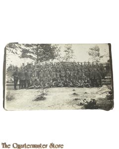 (Photo) Postkarte 1916 Large group of German Soldiers